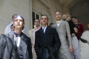 Backstage at Y/Project Men's Spring 2019
