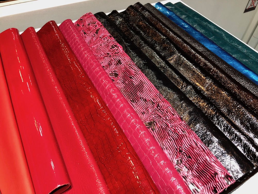 colorful leather