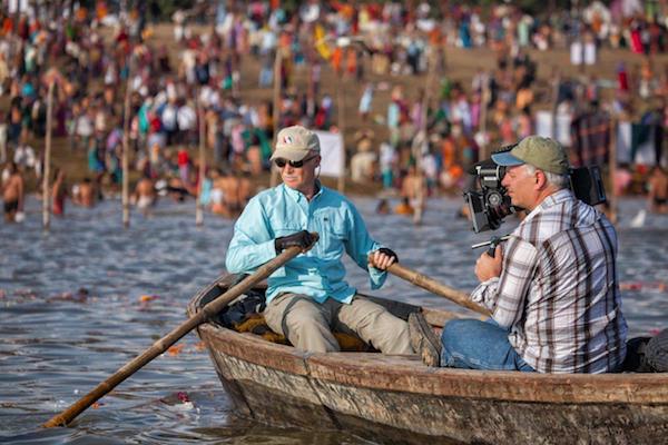 man on a boat