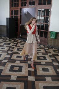 Backstage at Acne Studios RTW Spring 2019