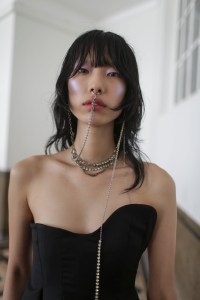 Backstage at Acne Studios RTW Spring 2019