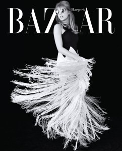 Taylor Swift on the cover of HarperÕs Bazaar U.S.