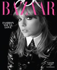 Taylor Swift on the cover of HarperÕs Bazaar U.S.