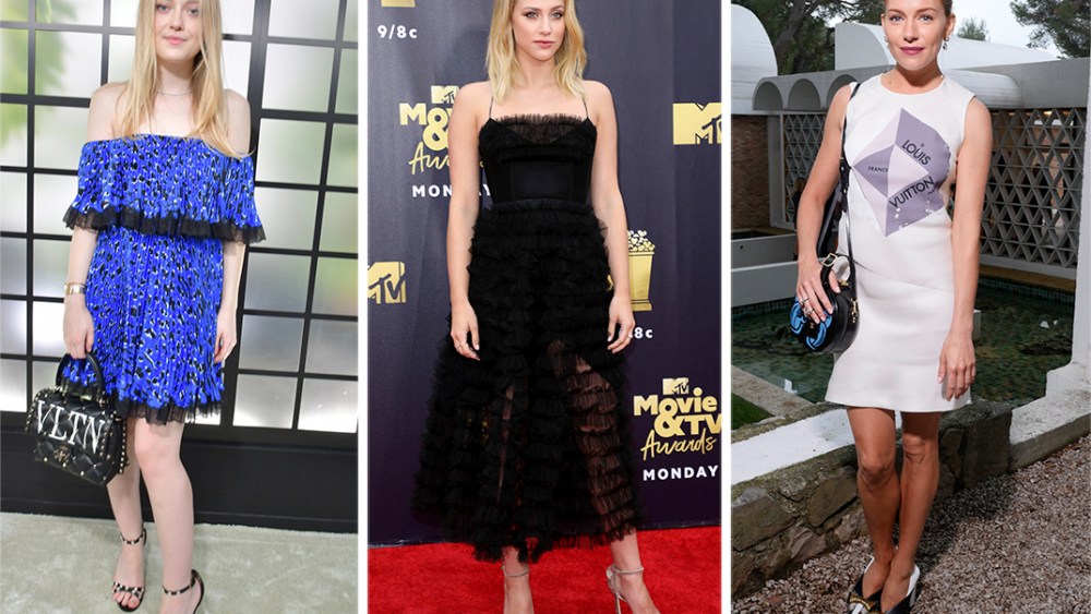 Dakota Fanning, Lili Reinhart, and Sienna Miller