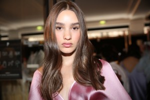 Backstage at Alexis mabille Couture Fall 2018