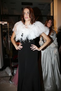Backstage at Alexis mabille Couture Fall 2018