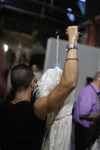 Backstage at Sonia Rykiel Couture Fall 2018