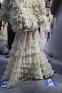 Backstage at Sonia Rykiel Couture Fall 2018
