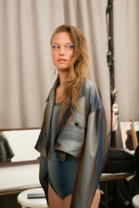 Backstage at Feng Chen Wang Men’s Spring 2019