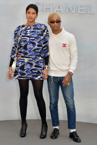 Helen Lasichanh and Pharrell Williams