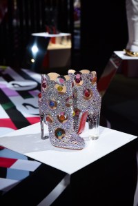Christian Louboutin Showcases Made-to-Measure Collection During Paris Couture
