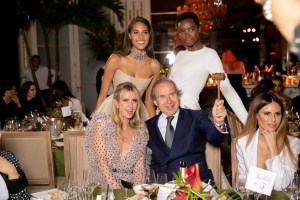 AmfAR’s annual dinner in Paris