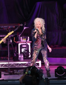 Cyndi Lauper performs at Hollywood Bowl in Libertine