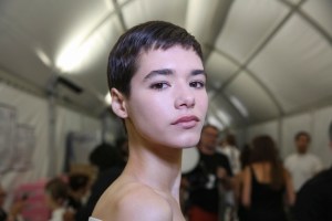 Backstage at Christian Dior Couture Fall 2018