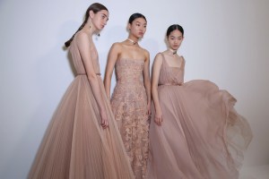 Backstage at Christian Dior Couture Fall 2018
