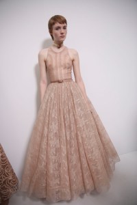 Backstage at Christian Dior Couture Fall 2018