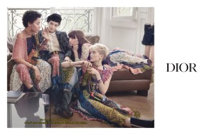 The Dior fall campaign shot by Pamela Hanson