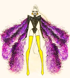 The Blonds’ sketch inspired by Ursula.