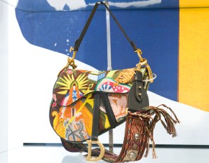 A Dior Saddle bag designed by Maria Grazia Chiuri.