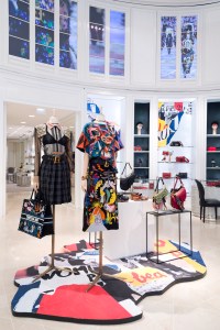 The interior of the Dior flagship on Avenue Montaigne.