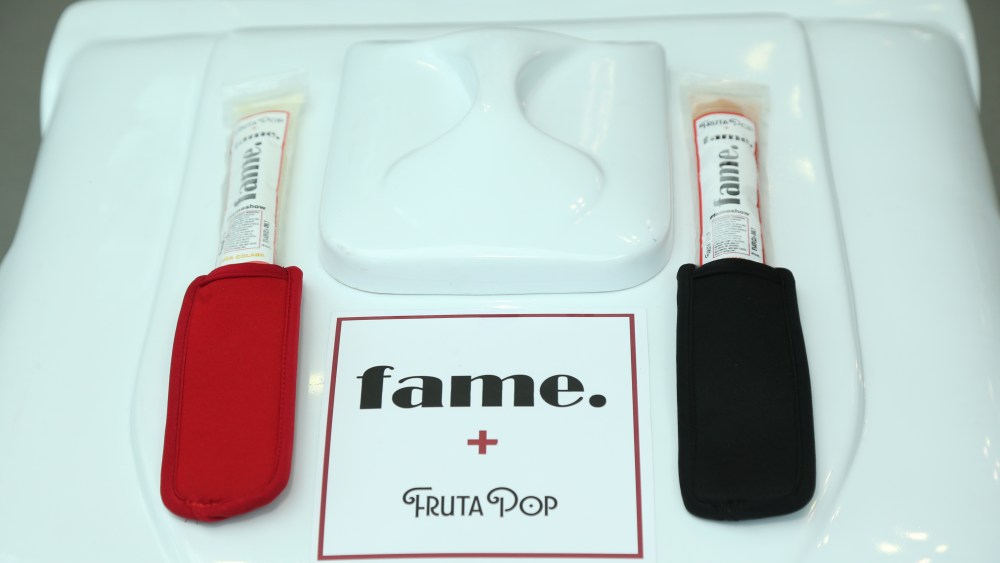 Contemporary Artist Pops Up At Fashion Tradeshow