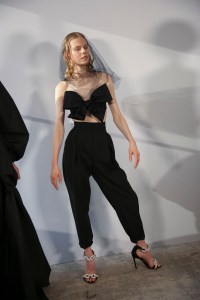 Backstage at Giambattista Valli Couture Fall 2018