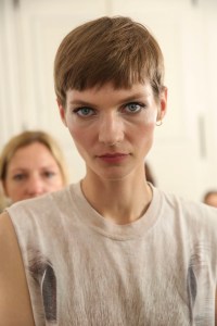 Backstage at Givenchy Couture Fall 2018