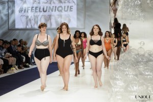 The "Body Positive" runway show at Unique by Mode City