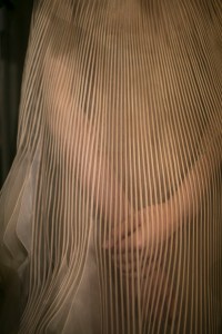 Backstage at Iris Van Herpen Couture Fall 2018
