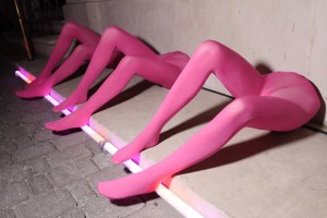 At the Jean Paul Gaultier Scandal By Night party