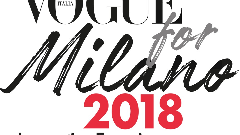 The Vogue For Milano logo for 2018.