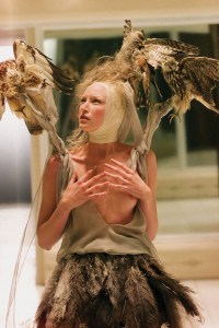 Alexander McQueen RTW Spring 2001 show in London.