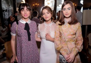 Ana de Armas, Jenna Coleman and Lily Collins