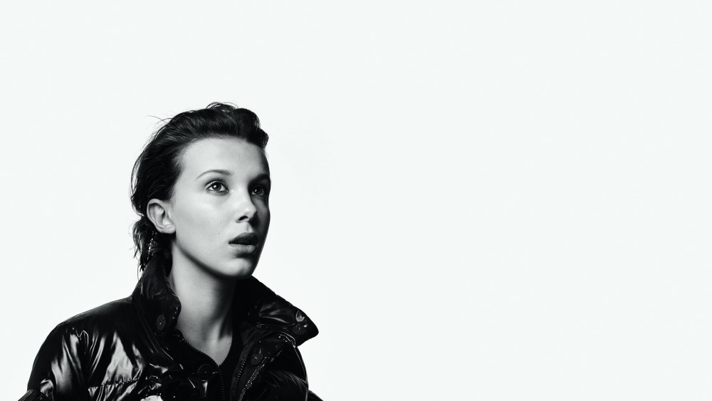 Millie Bobby Brown fronts Moncler's fall ad campaign.