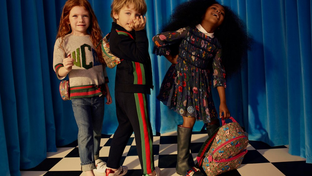 Net-a-porter launches kidswear with Gucci.