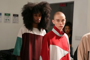 Backstage at N. Hoolywood Men's Spring 2019