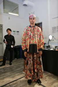 Backstage at N. Hoolywood Men's Spring 2019