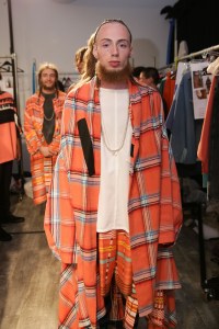 Backstage at N. Hoolywood Men's Spring 2019