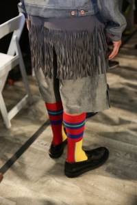 Backstage at N. Hoolywood Men's Spring 2019
