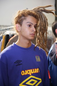 Backstage at N. Hoolywood Men's Spring 2019