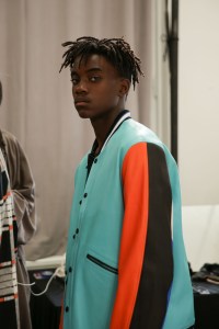 Backstage at N. Hoolywood Men's Spring 2019