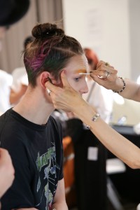 Backstage at N. Hoolywood Men's Spring 2019