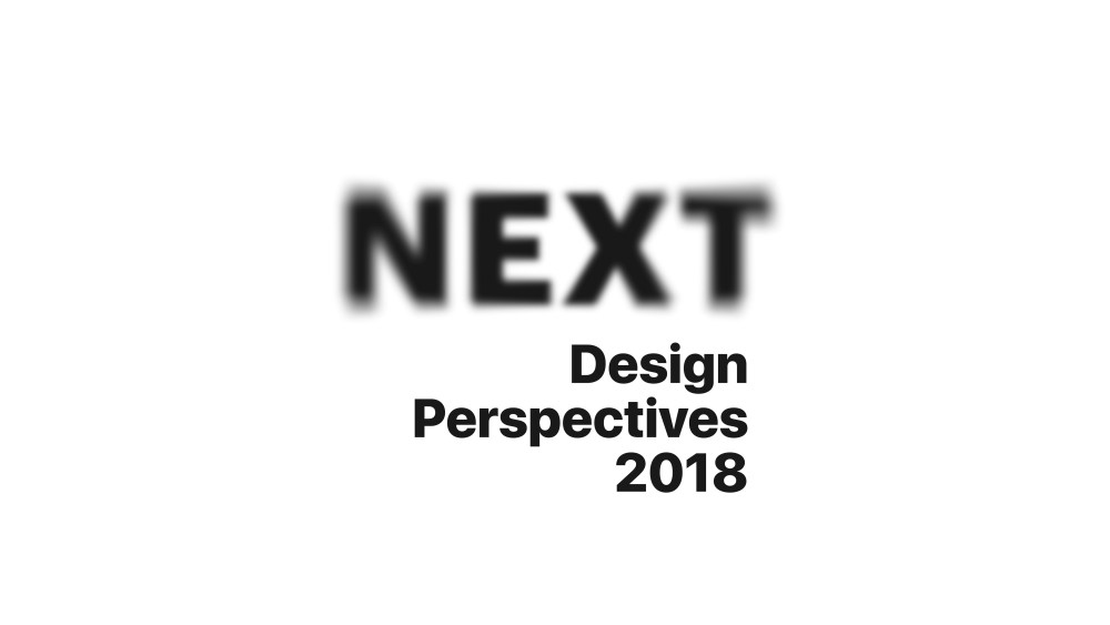 The "Next Design Perspectives" logo.