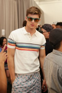 Backstage at Parke & Ronen Men's Spring 2019