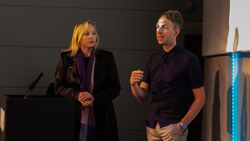Caroline Crosswell and Darren Read