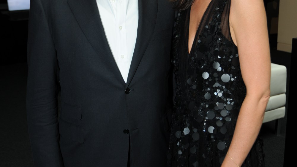 Mark Sebba with Natalie Massenet at Net-a-Porter's 10th Anniversary House-Warming Party, Westfield, London, Britain - 07 July 2010