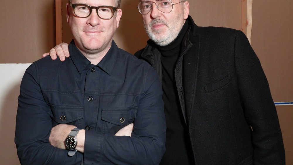 Todd Snyder, Jim Moore backstageTodd Snyder show, Fall Winter 2017, New York Fashion Week Men's, Skylight Clarkson Sq, USA - 01 Feb 2017