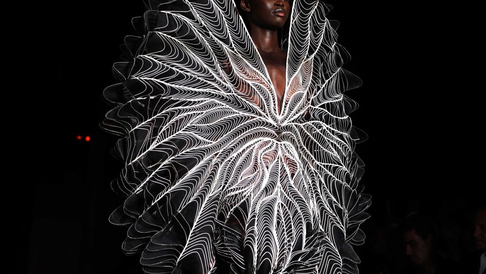 Model on the catwalkIris van Herpen show, Runway, Fall Winter 2018, Haute Couture Fashion Week, Paris, France - 02 Jul 2018