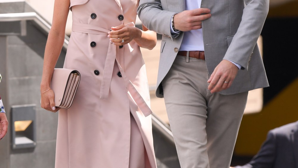 Meghan Duchess of Sussex and Prince Harry attend Nelson Mandela's Centenary Exhibition