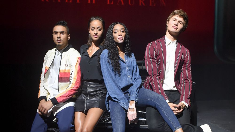Quincy Combs, Alanna Arrington, Winnie Harlow, Ansel ElgortPolo Red Rush Launch party, New York, USA - 25 Jul 2018